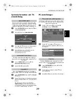 Предварительный просмотр 39 страницы Toshiba LV6 DIGITAL Series (Swedish) Användarhandbok