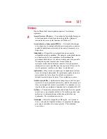 Preview for 141 page of Toshiba LX800 Serie (Spanish) Manual Del Usuario