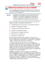 Preview for 105 page of Toshiba LX800 Series (Spanish) Manual Del Usuario