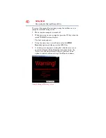 Preview for 40 page of Toshiba LX815-D1210 User Manual