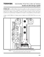 Предварительный просмотр 5 страницы Toshiba M.2 2242 PCIe NVMe Quick Start Manuals