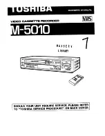 Toshiba M-5010 Owner'S Manual предпросмотр