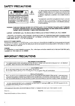 Предварительный просмотр 2 страницы Toshiba M-624 Owner'S Manual