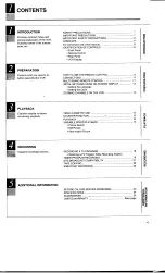 Preview for 5 page of Toshiba M-653 Owner'S Manual