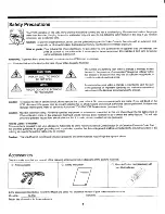 Preview for 2 page of Toshiba M-656 Owner'S Manual