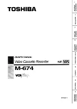 Toshiba M-674 User Manual preview