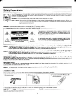 Preview for 2 page of Toshiba M-683 Owner'S Manual