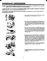 Preview for 4 page of Toshiba M-683 Owner'S Manual