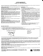 Preview for 57 page of Toshiba M-683 Owner'S Manual