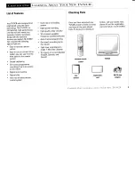 Preview for 7 page of Toshiba M-V19H01 Owner'S Manual