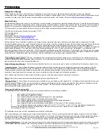 Preview for 3 page of Toshiba M115-S3094 Specifications