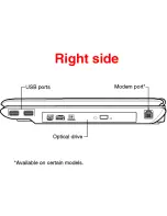 Preview for 6 page of Toshiba M115-S3094 Specifications