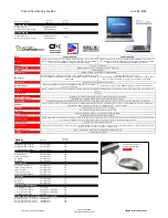 Preview for 6 page of Toshiba M200 - Portege - Pentium M 1.5 GHz Brochure & Specs