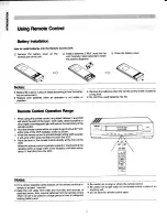 Preview for 8 page of Toshiba M222 Owner'S Manual