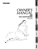 Preview for 1 page of Toshiba M228 Owner'S Manual