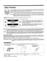 Preview for 2 page of Toshiba M228 Owner'S Manual