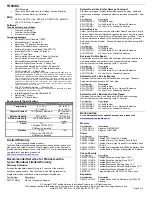 Preview for 2 page of Toshiba M3-S311 Specifications