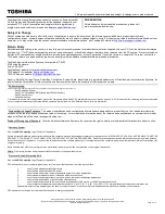 Preview for 2 page of Toshiba M305D-S4840 Specifications