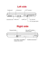 Preview for 7 page of Toshiba M4-S635 Specifications