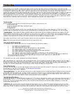 Preview for 4 page of Toshiba M400-EZ5031 - Portege - Core 2 Duo 1.83 GHz Specifications