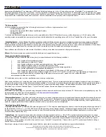 Preview for 4 page of Toshiba M400-S5032 - Portege - Core 2 Duo 1.83 GHz Specifications