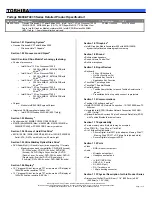 Toshiba M400-ST4035 Specifications preview