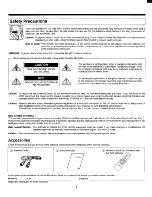 Preview for 2 page of Toshiba M44 Owner'S Manual