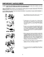 Preview for 4 page of Toshiba M471 Owner'S Manual