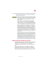 Preview for 19 page of Toshiba M6-ST3412 User Manual