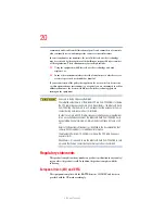 Preview for 20 page of Toshiba M6-ST3412 User Manual