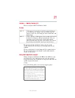 Preview for 21 page of Toshiba M6-ST3412 User Manual