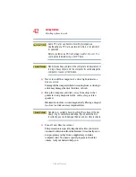 Preview for 42 page of Toshiba M6-ST3412 User Manual