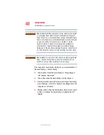 Preview for 48 page of Toshiba M6-ST3412 User Manual