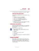 Preview for 63 page of Toshiba M6-ST3412 User Manual