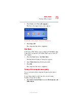 Preview for 75 page of Toshiba M6-ST3412 User Manual