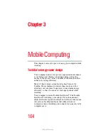 Preview for 104 page of Toshiba M6-ST3412 User Manual