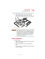 Preview for 119 page of Toshiba M6-ST3412 User Manual