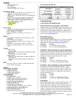 Preview for 2 page of Toshiba M60-S8112ST Specifications