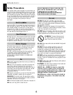 Preview for 4 page of Toshiba M63 Digital Series User Manual