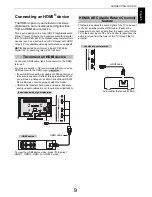 Preview for 9 page of Toshiba M63 Digital Series User Manual