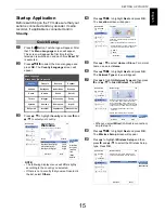 Preview for 15 page of Toshiba M63 Digital Series User Manual