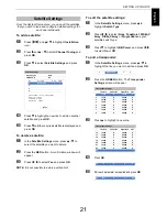 Preview for 21 page of Toshiba M63 Digital Series User Manual