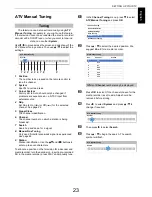 Preview for 23 page of Toshiba M63 Digital Series User Manual