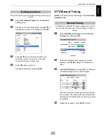 Preview for 25 page of Toshiba M63 Digital Series User Manual