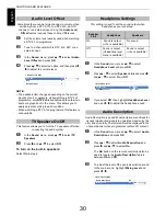 Preview for 30 page of Toshiba M63 Digital Series User Manual