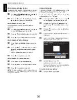 Preview for 36 page of Toshiba M63 Digital Series User Manual