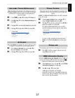 Preview for 37 page of Toshiba M63 Digital Series User Manual