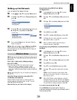 Preview for 39 page of Toshiba M63 Digital Series User Manual