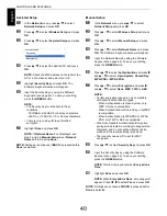 Preview for 40 page of Toshiba M63 Digital Series User Manual