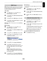 Preview for 43 page of Toshiba M63 Digital Series User Manual